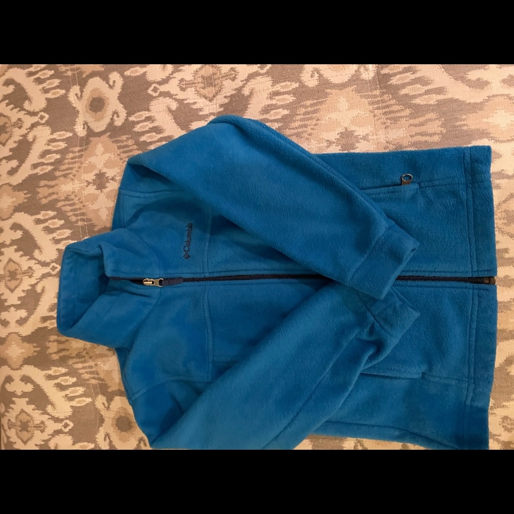 Columbia boys blue fleece